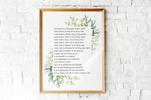 Load image into Gallery viewer, Prayer For Peace - Prayer of Saint Francis - Lord, make me an instrument of your peace - prayer print for Home nursery Art, UNFRAMED