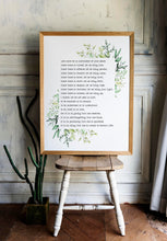 Load image into Gallery viewer, Prayer For Peace - Prayer of Saint Francis - Lord, make me an instrument of your peace - prayer print for Home nursery Art, UNFRAMED