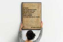 Load image into Gallery viewer, Desiderata Max Ehrmann poem - Go Placidly Amid The Noise
