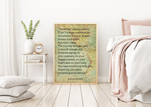 Load image into Gallery viewer, Anthony Bourdain Print - Travel isn't always pretty - Inspirational print for Home, Inspirational Bourdain quote