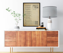 Load image into Gallery viewer, Still I Rise Maya Angelou poem Feminist Art Wall Art self respect quote Bedroom decor office decor dorm decorations UNFRAMED