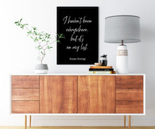 Load image into Gallery viewer, Susan Sontag Print - I haven't been everywhere, but it's on my list - Inspirational Travel quote, Unframed Poster travel wall art UNFRAMED