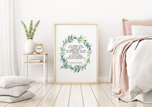 Load image into Gallery viewer, Our Deepest Fear Marianne Williamson Feminist Art Wall Art Quote about self respect for Bedroom decor or office decor Unframed Print
