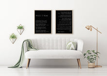 Load image into Gallery viewer, Still I Rise Maya Angelou - Set of 2 - poem Feminist Art Wall Art self respect quote Bedroom decor office decor Unframed Print UNFRAMED