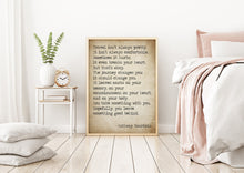 Load image into Gallery viewer, Anthony Bourdain Print - Travel isn't always pretty - Inspirational print for Home, Inspirational Bourdain quote