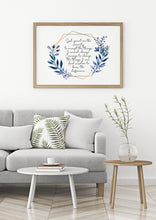 Load image into Gallery viewer, The Serenity Prayer Print - Reinhold Niebuhr - sobriety gift Alcoholics Anonymous twelve step recovery UNFRAMED
