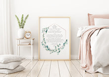 Load image into Gallery viewer, I carry your heart (I carry it in my heart) e.e cummings poem Art Print Home Decor poetry wall art UNFRAMED