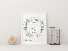 Load image into Gallery viewer, Zelda Fitzgerald Quote, Nobody has ever measured... UNFRAMED wall art