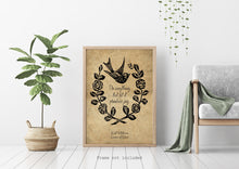 Load image into Gallery viewer, Walt Whitman Do anything, but let it produce joy - poetry wall art - Leaves Of Grass UNFRAMED