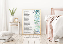 Load image into Gallery viewer, Prayer For Peace - Prayer of Saint Francis - Lord, make me an instrument of your peace - prayer print for Home , Watercolor print UNFRAMED