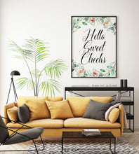 Load image into Gallery viewer, Hello Sweet Cheeks - Bedroom wall art - Nursery Prints - Unframed print - Funny Bathroom wall art