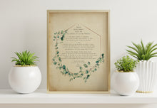 Load image into Gallery viewer, I carry your heart (I carry it in my heart) e.e cummings poem Art Print Home Decor poetry wall art UNFRAMED