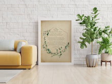 Load image into Gallery viewer, I carry your heart (I carry it in my heart) e.e cummings poem Art Print Home Decor poetry wall art UNFRAMED