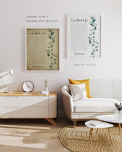 Load image into Gallery viewer, Live Your Life by Chief Tecumseh Native American Poetry Poster Print, Physical Print Without Frame