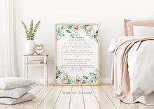 Load image into Gallery viewer, Rainer Maria Rilke - The Swan - Poem Art Print - UNFRAMED