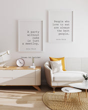 Load image into Gallery viewer, Set Of 2 Julia Child Quote Prints - Kitchen and Dining Room Wall Art, Cooking Gift - UNFRAMED