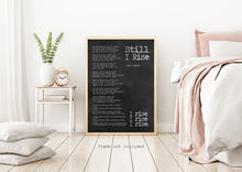 Load image into Gallery viewer, Still I Rise Maya Angelou poem Feminist Art Wall Art self respect quote Bedroom decor office decor dorm decorations UNFRAMED