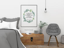Load image into Gallery viewer, Our Deepest Fear Marianne Williamson Feminist Art Wall Art Quote about self respect for Bedroom decor or office decor Unframed Print