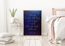 Load image into Gallery viewer, Pablo Neruda Print - I love you as certain dark things are to be loved