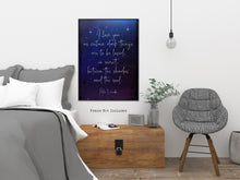 Load image into Gallery viewer, Pablo Neruda Print - I love you as certain dark things are to be loved