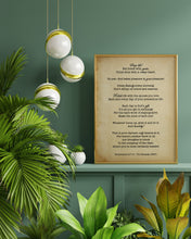 Load image into Gallery viewer, Bible verse wall art - Ecclesiastes 9:7-10 Print - Bible verse prints - Seize Life! Eat bread with gusto - for Home, Unframed print