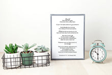 Load image into Gallery viewer, Bible verse wall art - Ecclesiastes 9:7-10 Print - Bible verse prints - Seize Life! Eat bread with gusto - for Home, Unframed print