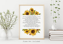 Load image into Gallery viewer, Fitzgerald Quote, For what it's worth - Make the best of it - unframed wall art UNFRAMED