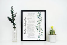 Load image into Gallery viewer, On Love Kahlil Gibran Poem - Art Print Home office Decor poetry wall art UNFRAMED