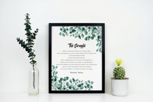 Load image into Gallery viewer, Mikhail Naimy Poem - The Struggle - Lebanese Poet - Arabic poem - Physical Art Print Without Frame