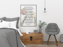 Load image into Gallery viewer, Edgar Guest Poem Bulb Planting Time Poem - Gardening Gift Art Print Home office Decor poetry wall art UNFRAMED