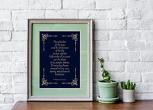 Load image into Gallery viewer, St Thérèse of Lisieux Quote - The splendor of the rose UNFRAMED
