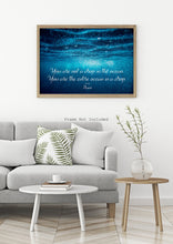 Load image into Gallery viewer, Rumi quote - Drop In The Ocean - inspirational wall art Unframed poster