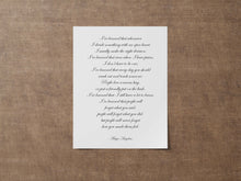 Load image into Gallery viewer, Full "I've learned" Maya Angelou Quote Print - Unframed print