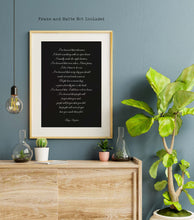 Load image into Gallery viewer, Full "I've learned" Maya Angelou Quote Print - Unframed print