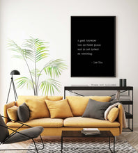 Load image into Gallery viewer, Travel Poster - Lao Tzu A good traveler has no fixed plans and is not intent on arriving - Unframed inspirational print for Home