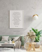 Load image into Gallery viewer, Full "I've learned" Maya Angelou Quote Print - Unframed print