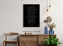 Load image into Gallery viewer, Full "I've learned" Maya Angelou Quote Print - Unframed print
