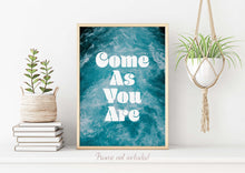 Load image into Gallery viewer, Nirvana, Come As You Are Print