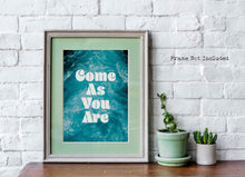 Load image into Gallery viewer, Nirvana, Come As You Are Print
