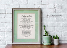 Load image into Gallery viewer, The Apostles' Creed Prayer Print - The Apostles' Creed - Unframed Prayer Print - Catholic Prayer