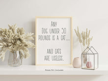 Load image into Gallery viewer, Parks and recreation Poster - Ron Swanson quote - Dog lover print - Parks and rec print - any dog under 50 pounds