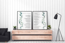 Load image into Gallery viewer, T. S. Eliot Poem - The Love Song of J. Alfred Prufrock - Set of 2