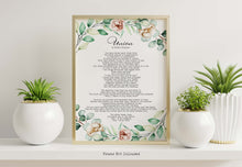 Load image into Gallery viewer, Union By Robert Fulghum - Wedding poem wall art - Full Poem
