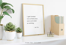 Load image into Gallery viewer, Travel Poster - Lao Tzu A good traveler has no fixed plans and is not intent on arriving - Unframed inspirational print for Home