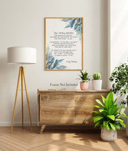 Load image into Gallery viewer, Emily Dickinson - Hope is the thing with feathers... Full Poem Wall decor Emily Dickinson poem