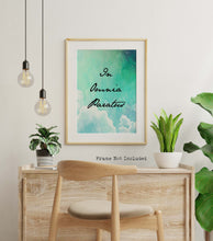 Load image into Gallery viewer, In Omnia Paratus print - Latin phrase print - UNFRAMED