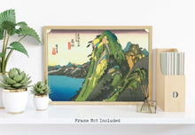 Load image into Gallery viewer, Japanese Art - Hiroshige Print - Hakone; Kosui - Utagawa Hiroshige