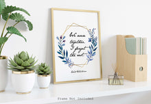 Load image into Gallery viewer, Walt Whitman Print - We were together. I forget the rest