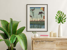 Load image into Gallery viewer, Hiroshige Print - Japanese Art - Horikiri Iris Garden - One Hundred Views of Edo