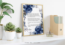 Load image into Gallery viewer, Salve Regina Prayer Print ENGLISH & LATIN - Hail Holy Queen - Prayer Print - Catholic Prayer